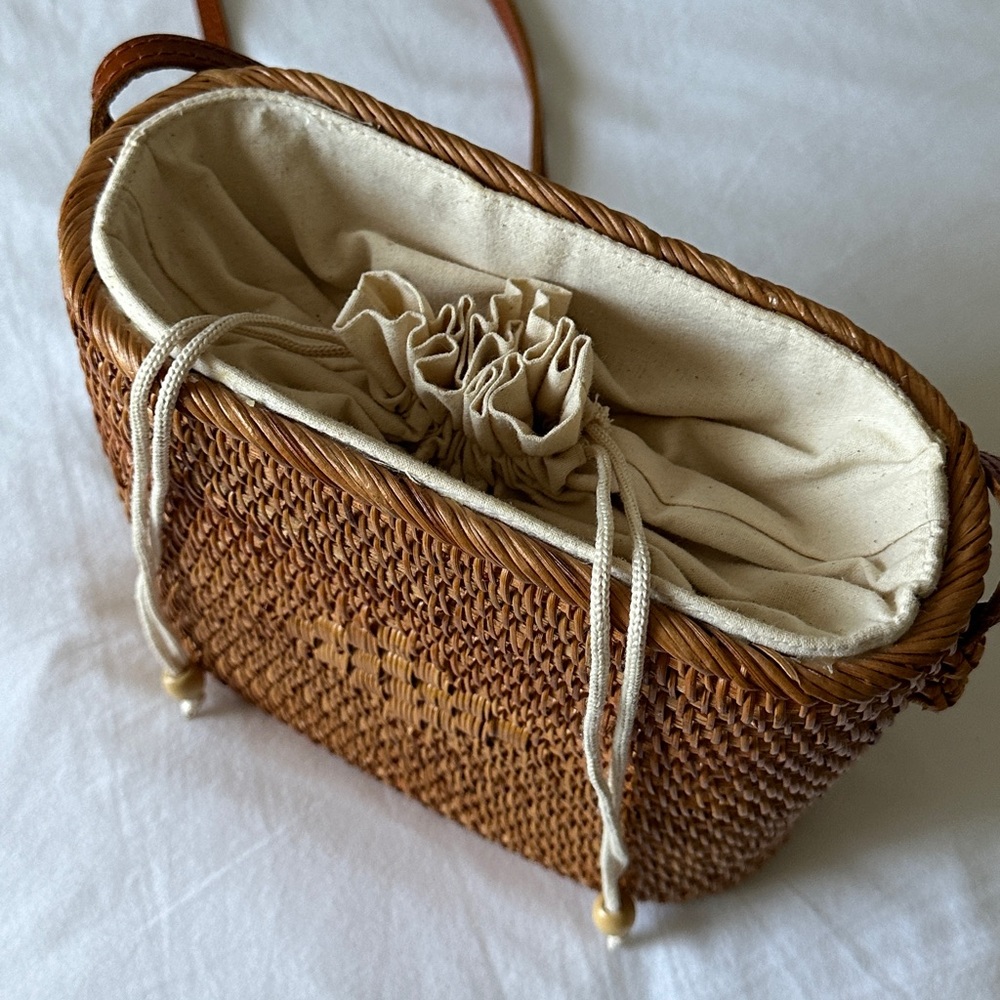 Straw crossbody purse - Picture 6 of 6